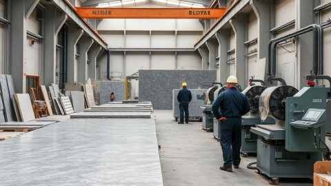 Selecting marble blocks