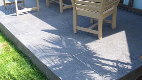 VST black and grey basalt used in commmercial projects in USA