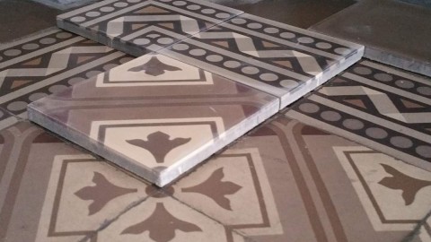 VST delivered historically accurate replica tiles for a heritage restoration projects in Eastern Europe