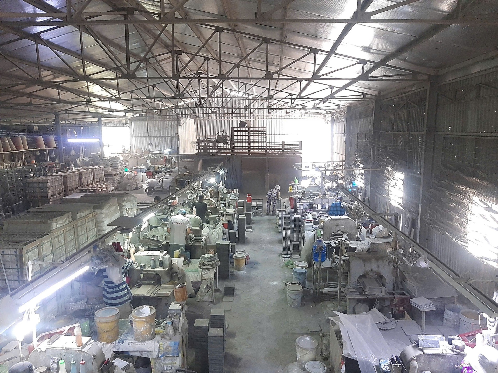 Cement Tile Processing Plant