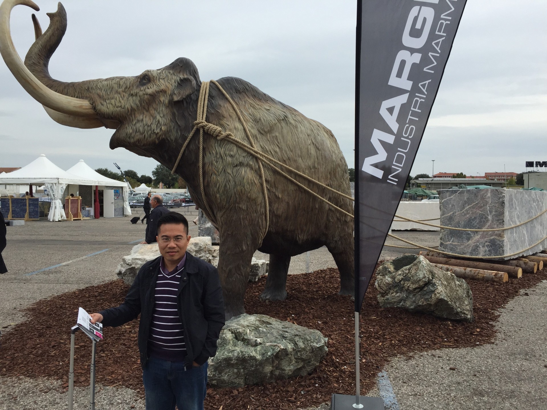 Marmomac Fair in Verona, Italy