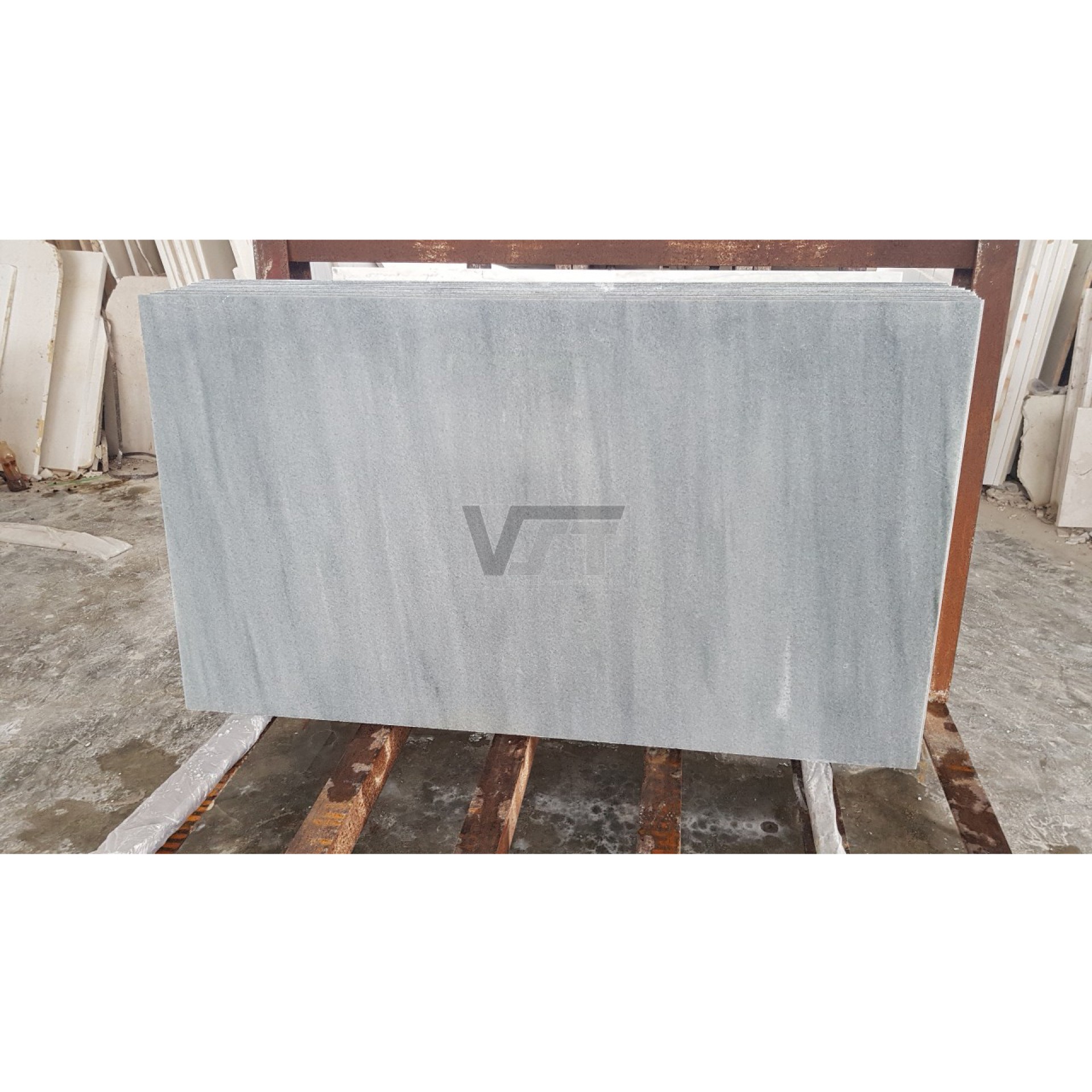 Cloudy Sandblasted Slabs