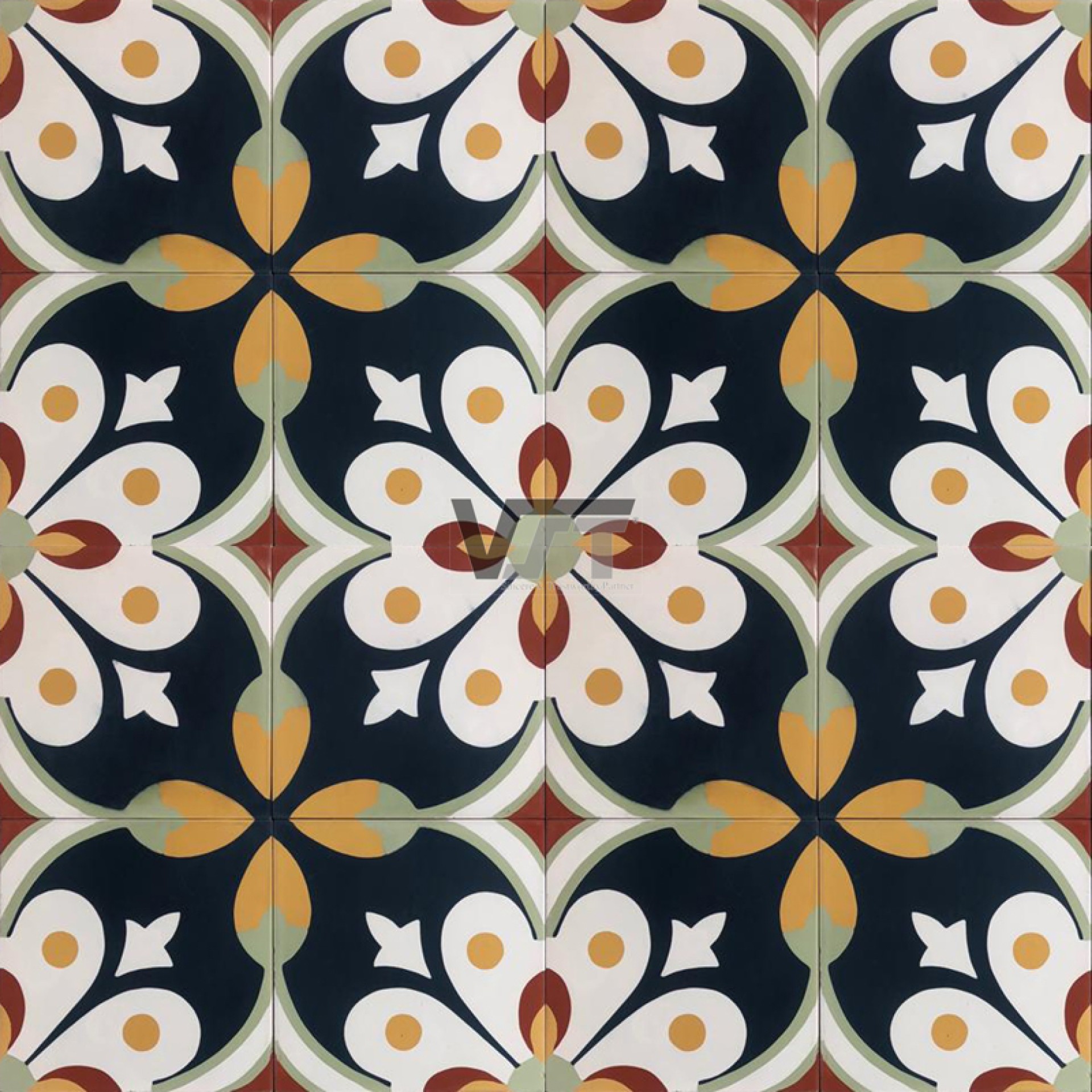 Cement Tile M08
